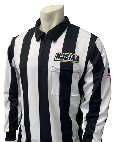 USA138NJ - New Jersey 2 1/4" Stripe - Long Sleeve Football Shirt