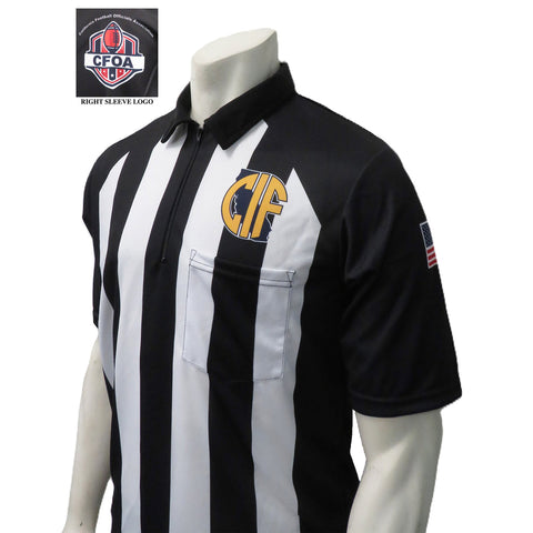 USA151CIF-CFOA - California 2 1/4 Stripe Short Sleeve Football Shirt