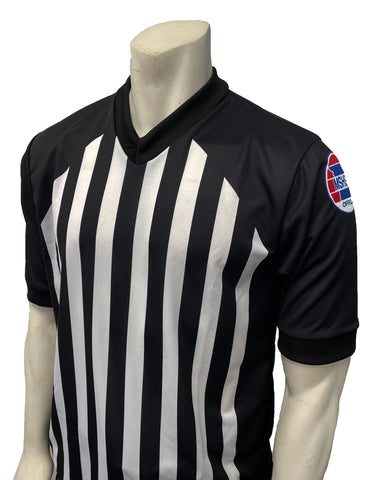USA216MO - Missouri - 1" Stripe - Men's V-Neck Basketball Shirt