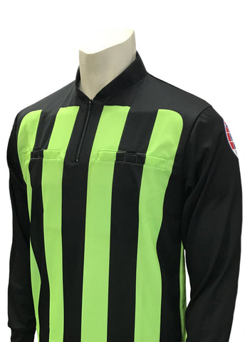 USA901MO FG - Missouri Long Sleeve Soccer Shirt - Green/Black