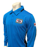 Nebraska NE-NHS Logo Men's Long Sleeve Softball Umpire Shirts