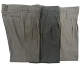BBS367 - Men's Smitty "PLEATED" Expander Base Pant - Lightweight - Tapered - In Dark, Charcoal and Heather Grey