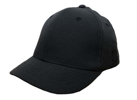 HT314 - Smitty - 4 Stitch Performance Flex Fit Umpire Hat - Available in 2 Colors