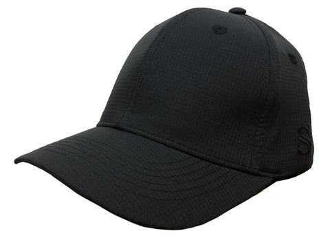 HT316 - Smitty - 6 Stitch Performance Flex Fit Umpire Hat - Available in 2 Colors