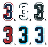 4 INCH UMPIRE NUMBERS