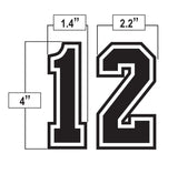 4 INCH UMPIRE NUMBERS