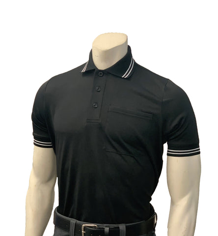 BBS307 - Smitty Men's "BODY FLEX" Style Short Sleeve Umpire Shirts - Available in 11 Color Combinations
