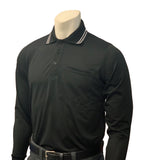 BBS308 - Smitty Men's "BODY FLEX" Style Long Sleeve Umpire Shirts - Available in 3 Color Combinations