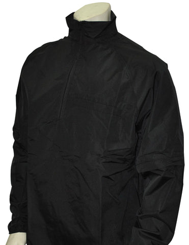 BBS326 - Smitty Major League Style Lightweight Convertible Sleeve Umpire Jacket - Available in Black and Navy