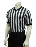 USA200-607 - Smitty 1" Stripe - Men's "BODY FLEX" Basketball Short Sleeve Shirt (Optional Flag)