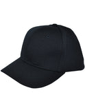 HT306 - Smitty - 6 Stitch Flex Fit Umpire Hat - Available in Black and Navy