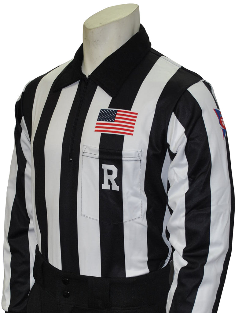 USA129CFO CFO 2 1/4" Cold Weather Football Shirt NFHS Officials Store