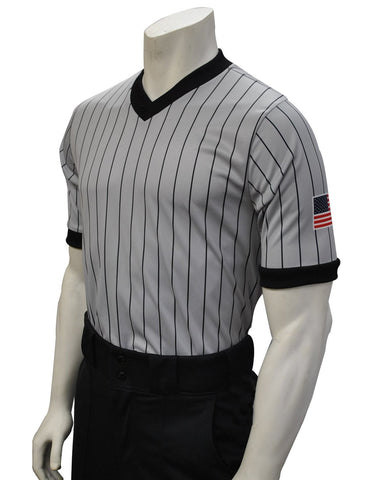 Louisiana (LHSOA) 1 Stripe Men's V-Neck Referee Shirt