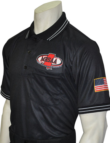 USA300MS-Dye Sub Mississippi Baseball Short Sleeve Shirt