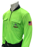 USA901AL-Alabama Soccer Long Sleeve Shirt Available In Orange and Green
