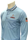 USA301AL- Dye Sub Alabama Baseball Long Sleeve Shirt - Available in Navy, Powder Blue, and Black