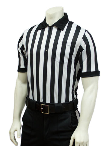 Referee Store | United Attire Football Referee Shirt - 2 Stripe Black & White Small